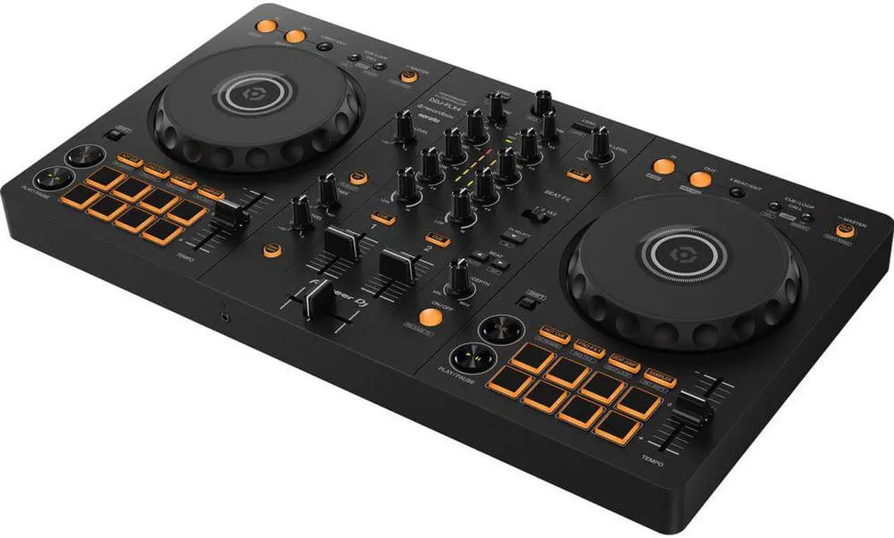 Main image of Pioneer DJ DDJ-FLX4 Portable 2-Channel rekordbox DJ and Serato Controller (Graphite)