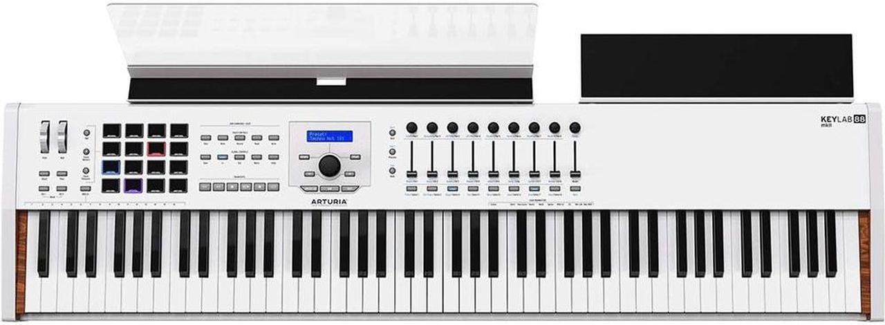 Alt view image 2 of 6 - Arturia KeyLab 88 MkII 88-key Weighted Keyboard Controller with Wooden Legs