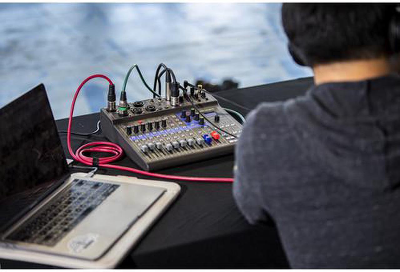 Alt view image 7 of 20 - Zoom LiveTrak L-8 Portable 8-Channel Digital Mixer and Multitrack Recorder