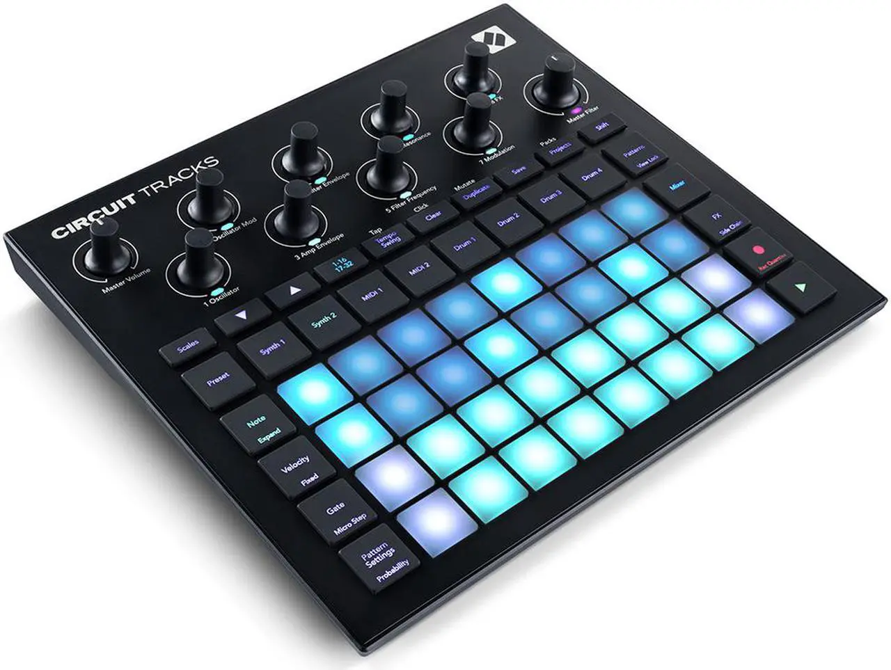 Main image of Novation Circuit Tracks - Standalone Groovebox with Synths, Drums and Sequencer