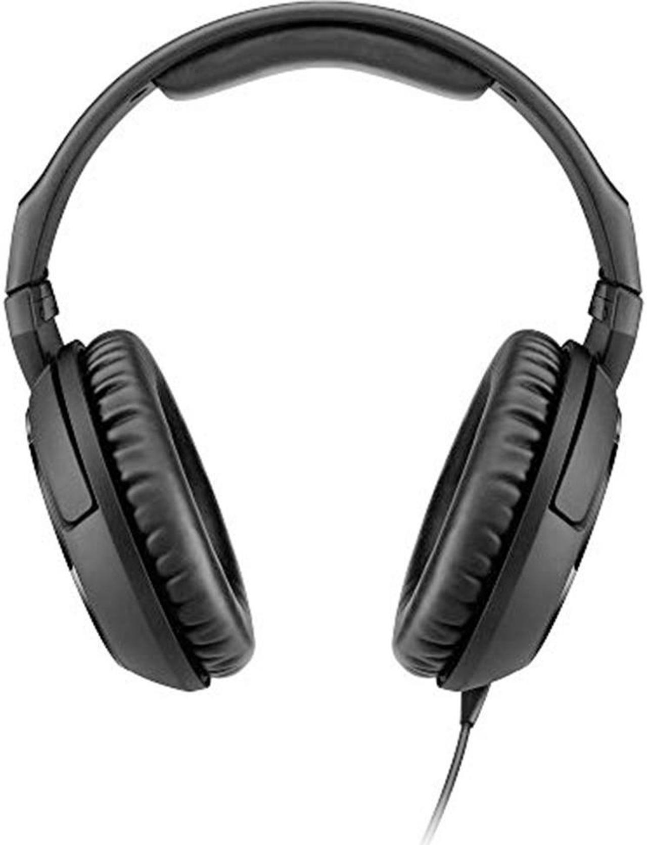 Alt view image 4 of 6 - sennheiser hd 200 pro monitoring headphones with headphone holder & stereo 1/4" male headphone extension cable 10' bundle