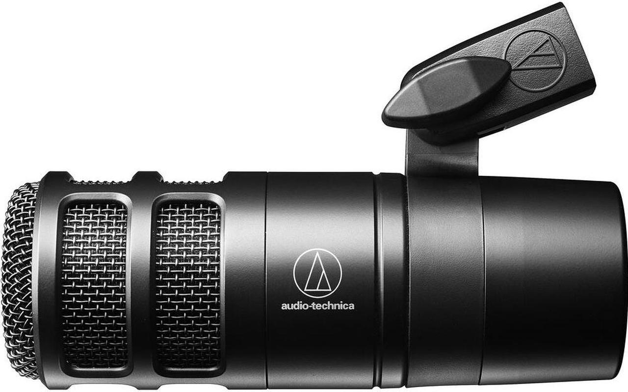 Alt view image 4 of 5 - 2x Audio-Technica AT2040 Hypercardioid Dynamic Podcast Microphone (AT 2040) Bundle with 2x 2-Section Broadcast Arm Internal Spring-XLR