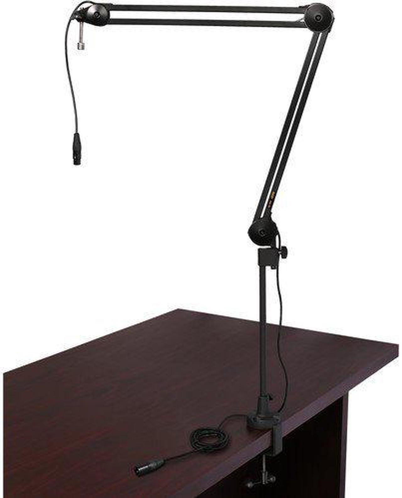 Alt view image 5 of 5 - 2x Audio-Technica AT2040 Hypercardioid Dynamic Podcast Microphone (AT 2040) Bundle with 2x 2-Section Broadcast Arm Internal Spring-XLR
