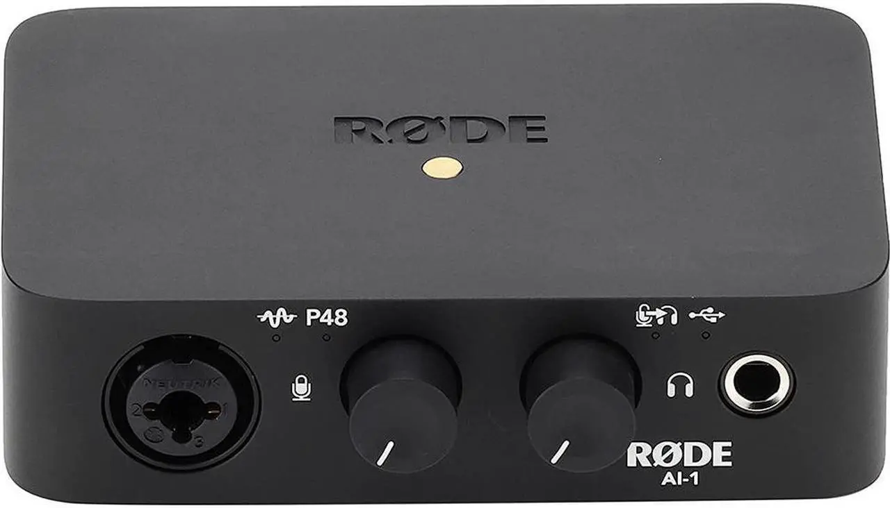 Alt view image 6 of 7 - Rode PodMic Dynamic Podcasting Microphone Bundle with Rode AI-1 Studio-Quality USB Audio Interface and Auray BAI-2X Two-Section Broadcast Arm