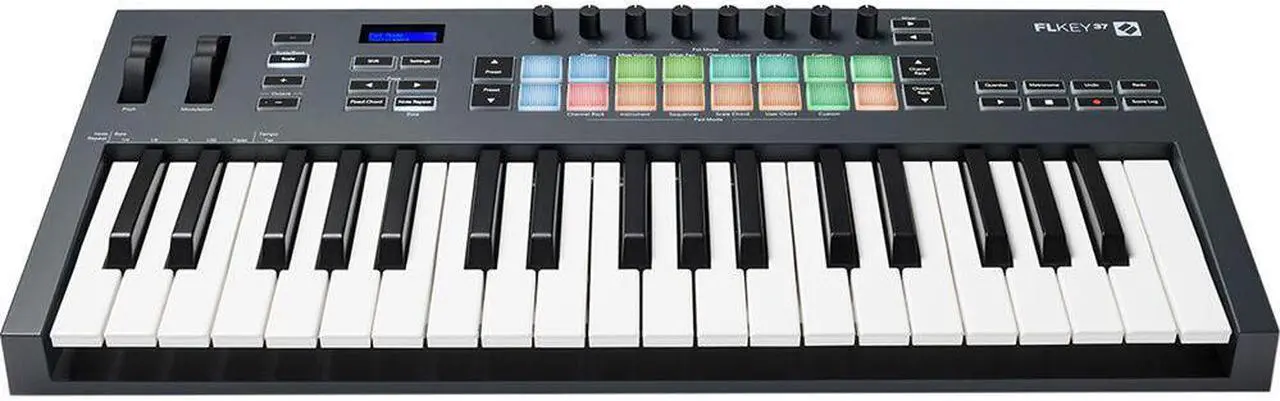 Alt view image 2 of 15 - Novation FLkey 37 USB MIDI Keyboard Controller for FL Studio (37-Key)