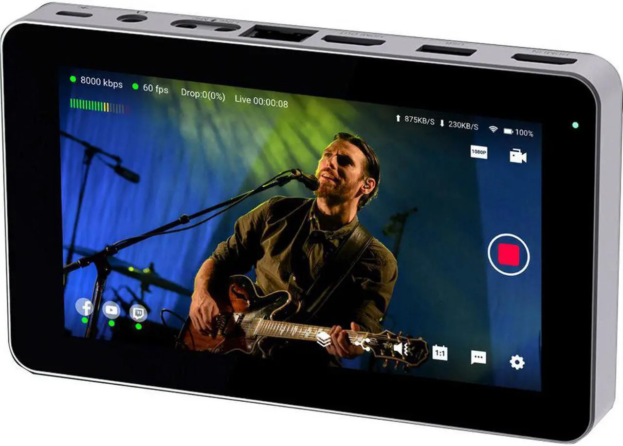 Main image of YoloLiv YoloBox Mini Ultra-Portable All-in-One Smart Live Streaming Encoder & Monitor