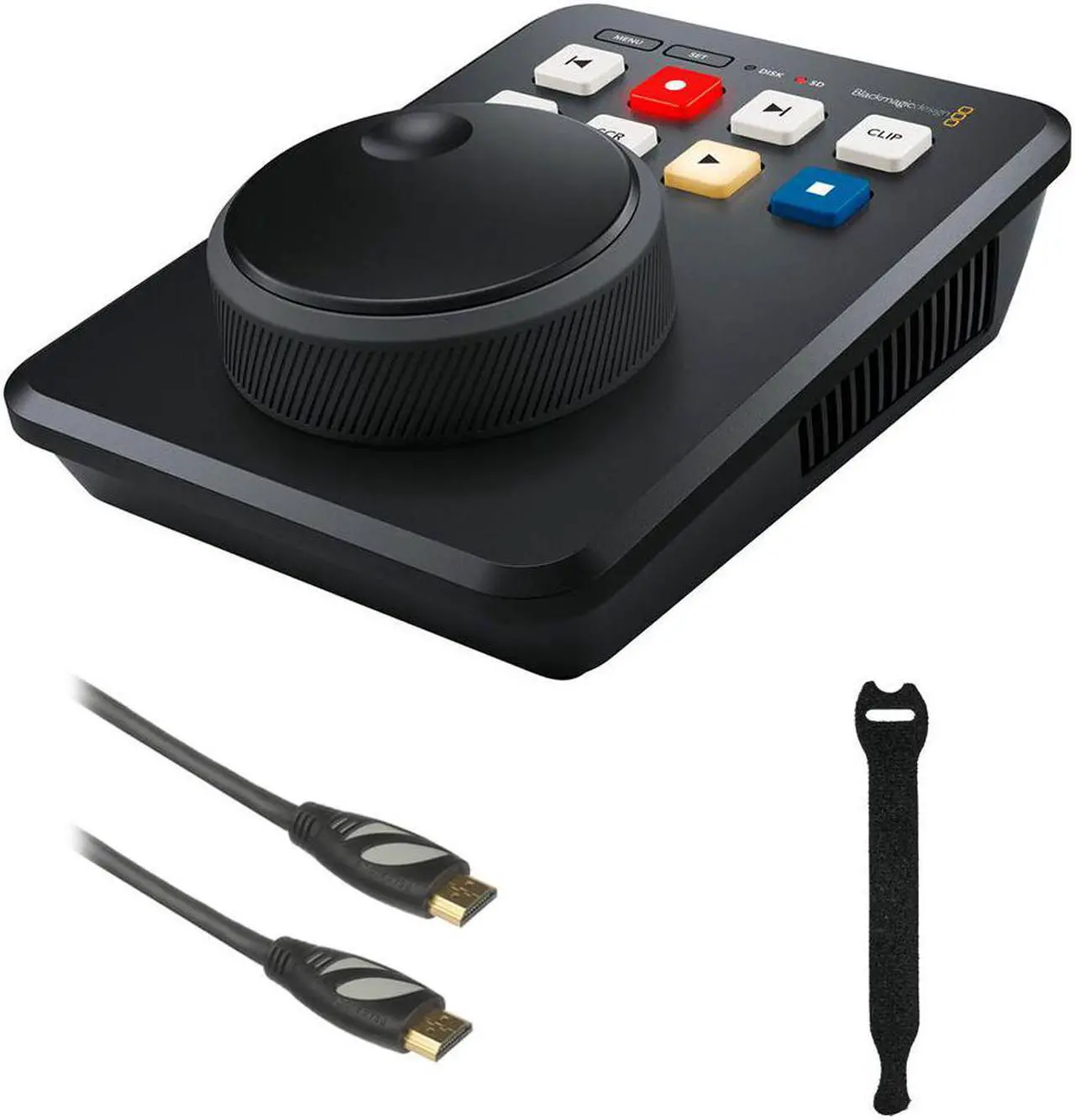 Main image of Blackmagic Design HyperDeck Shuttle HD Bundle with Pearstone 6' HDMI Cable with Ethernet and 10-Pack Straps