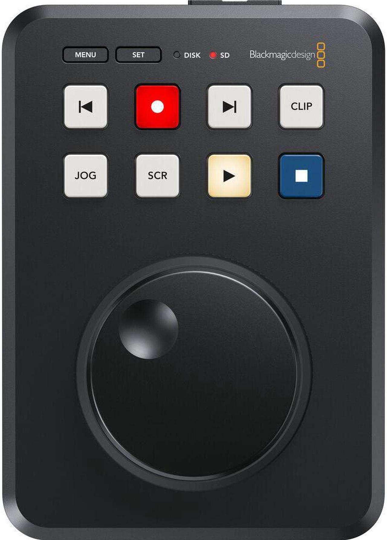 Alt view image 3 of 7 - Blackmagic Design HyperDeck Shuttle HD Bundle with 64GB Extreme PRO Memory Card, Pearstone 6' HDMI Cable with Ethernet and 10-Pack Straps