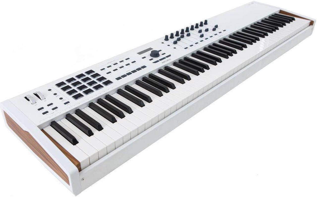 Main image of Arturia KeyLab 88 MkII Hammer-Action MIDI Controller and Software (White)