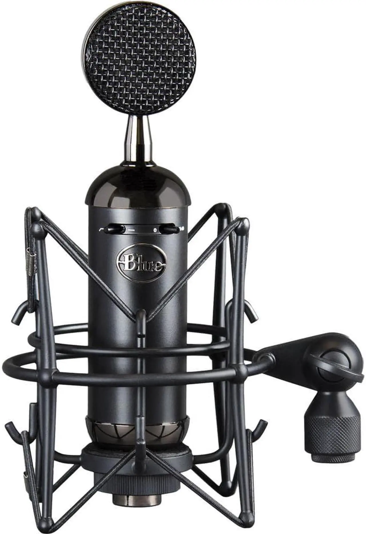 Alt view image 3 of 7 - Blue Blackout Spark SL XLR Condenser Microphone with Focusrite Scarlett Solo Audio Inteface (3rd gen), Headphone, Mic stand & XLR Cable Bundle