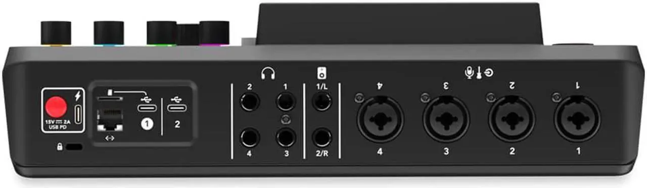 Alt view image 4 of 5 - Rode RODECaster Pro II Integrated Audio Production Console with SanDisk 32GB microSD Card