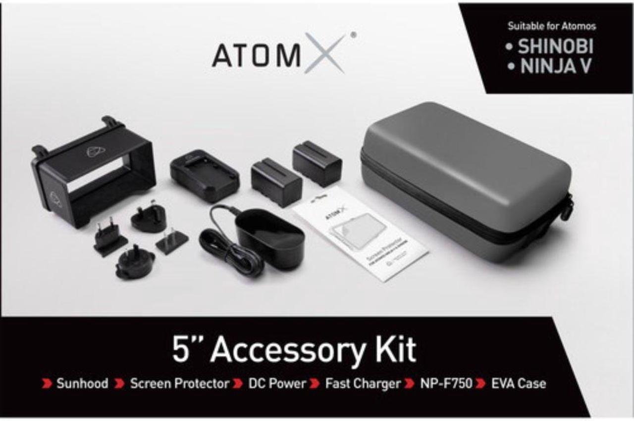 Alt view image 2 of 3 - Atomos 5" Accessory Kit for Shinobi, Shinobi SDI and Ninja V Monitors