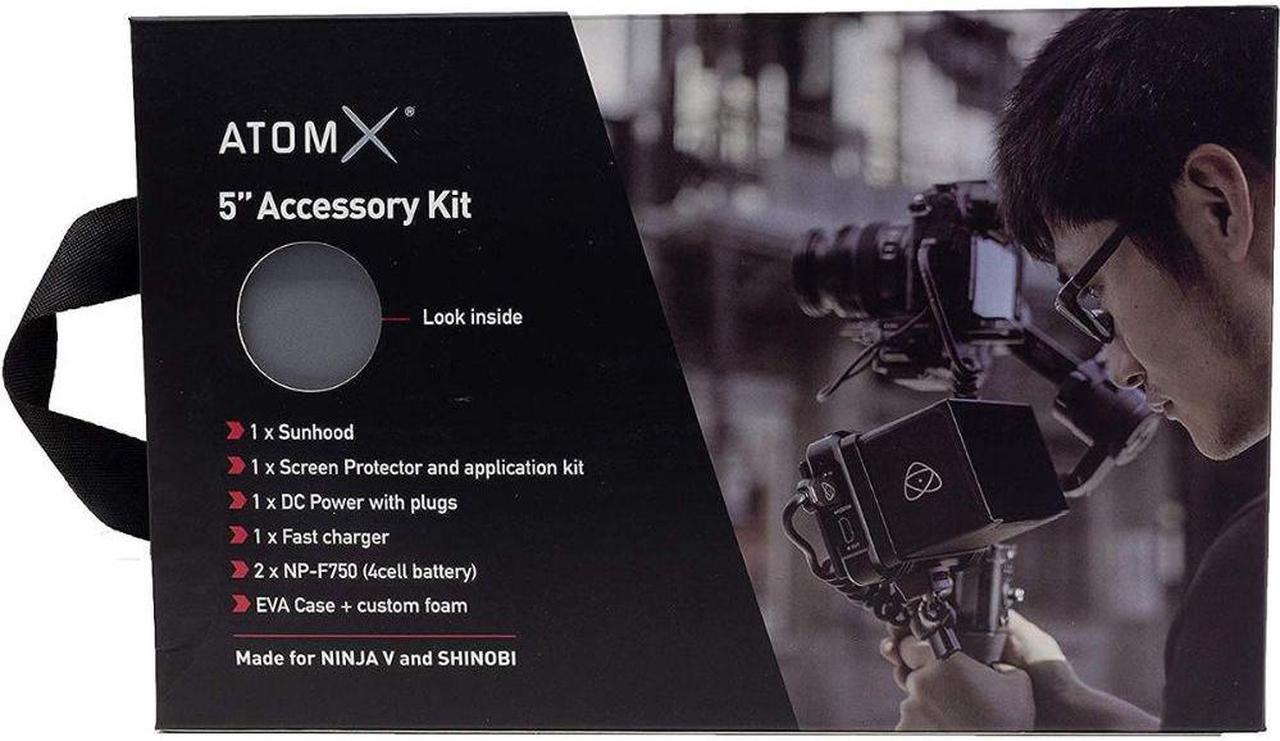 Alt view image 3 of 3 - Atomos 5" Accessory Kit for Shinobi, Shinobi SDI and Ninja V Monitors