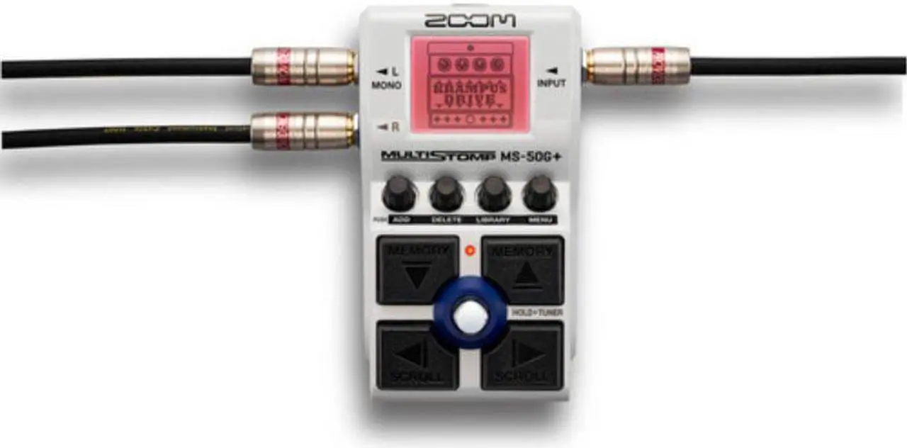 Alt view image 6 of 7 - Zoom MS-50G+ MultiStomp Multi-FX Guitar Pedal