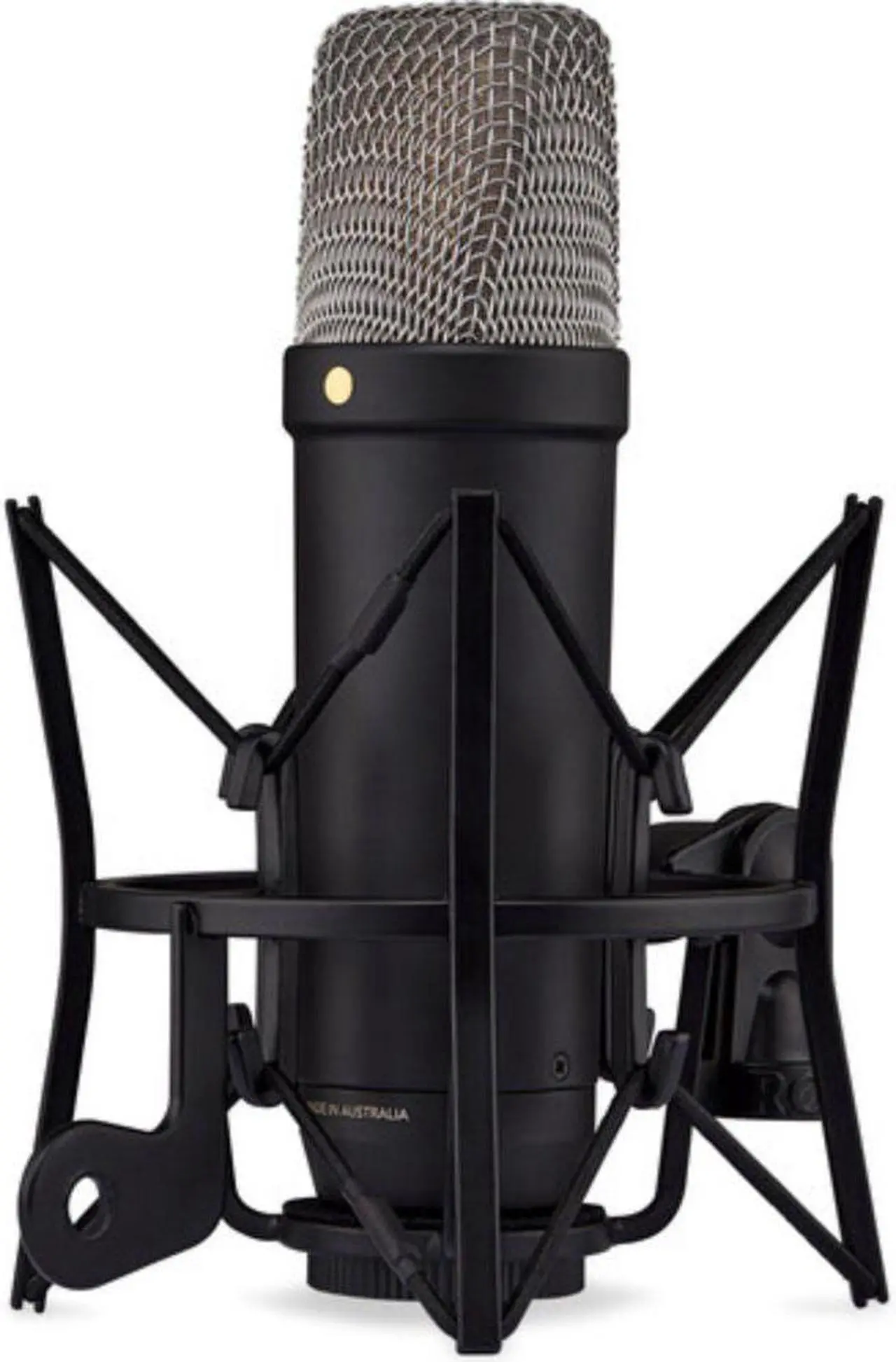 Alt view image 3 of 7 - Rode NT1(Black) 5th Generation Hybrid Studio Condenser Microphone Bundle with Mic Stand with Fixed Boom