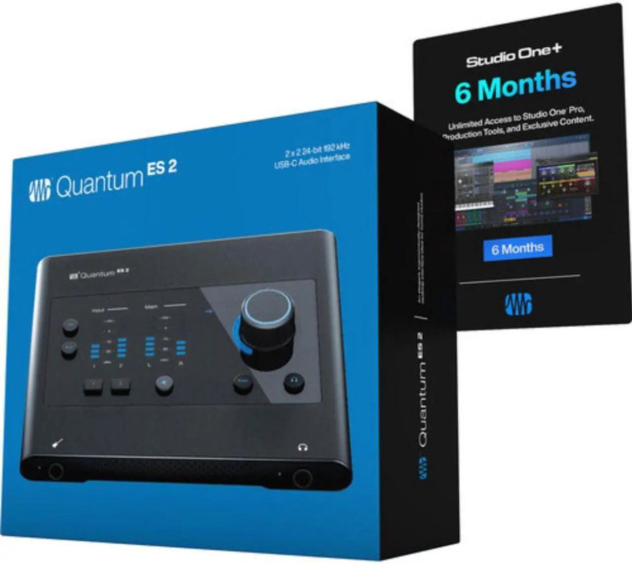 Alt view image 6 of 6 - PreSonus Quantum ES 2 USB-C Audio Interface