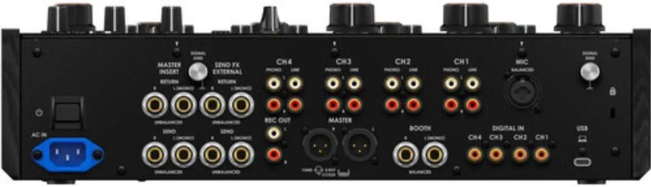 Alt view image 4 of 7 - AlphaTheta Euphonia Professional 4-Channel Rotary Mixer