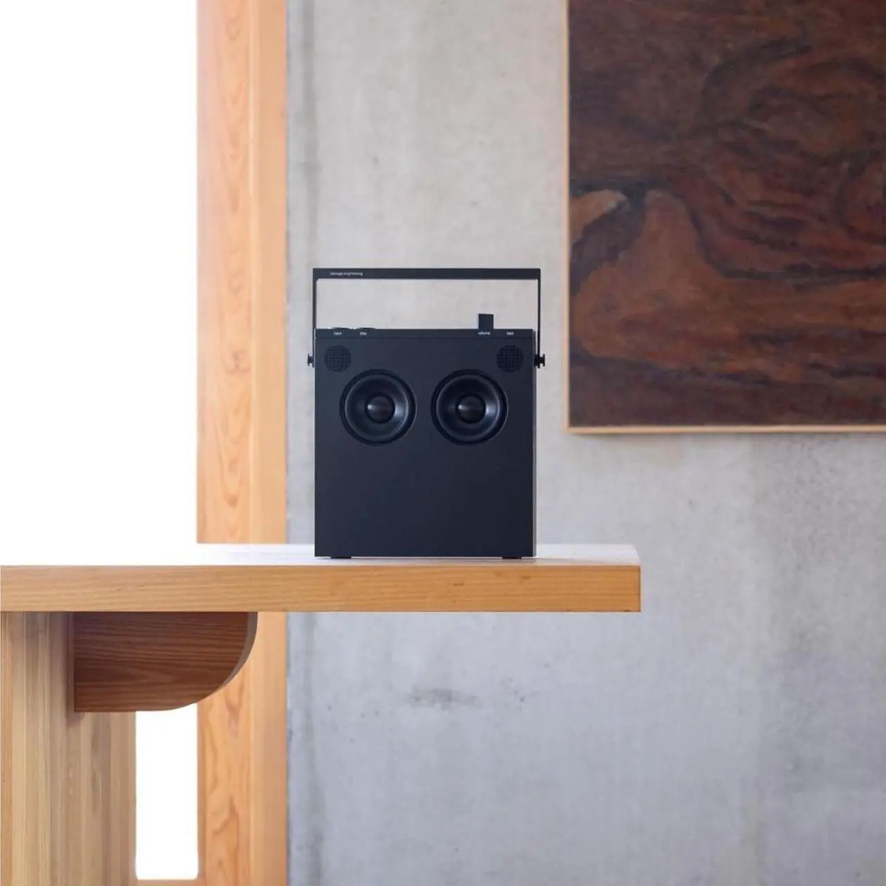Alt view image 7 of 7 - teenage engineering OB-4 Magic Radio, Recorder, and Speaker with Bluetooth (Matte Black)