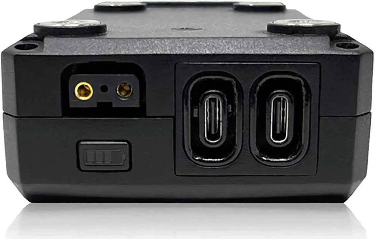 Alt view image 4 of 7 - Core SWX Powerbase EDGE SNAP 49Wh Smart-Stacking Battery Pack Bundle with Quick Release Plate for Powerbase EDGE SNAP Battery and XPD-45 Universal 45W USB-C PD Wall Charger with Cable