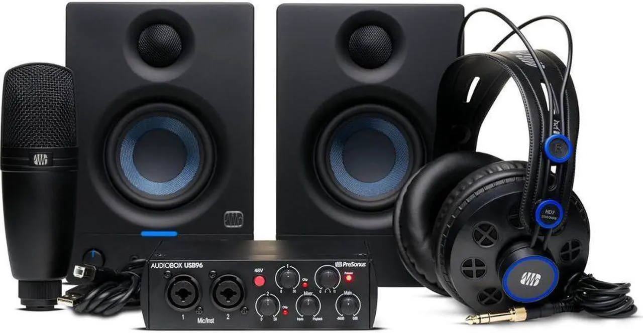 Main image of PreSonus AudioBox USB 96 Complete Hardware/Software Recording Bundle
