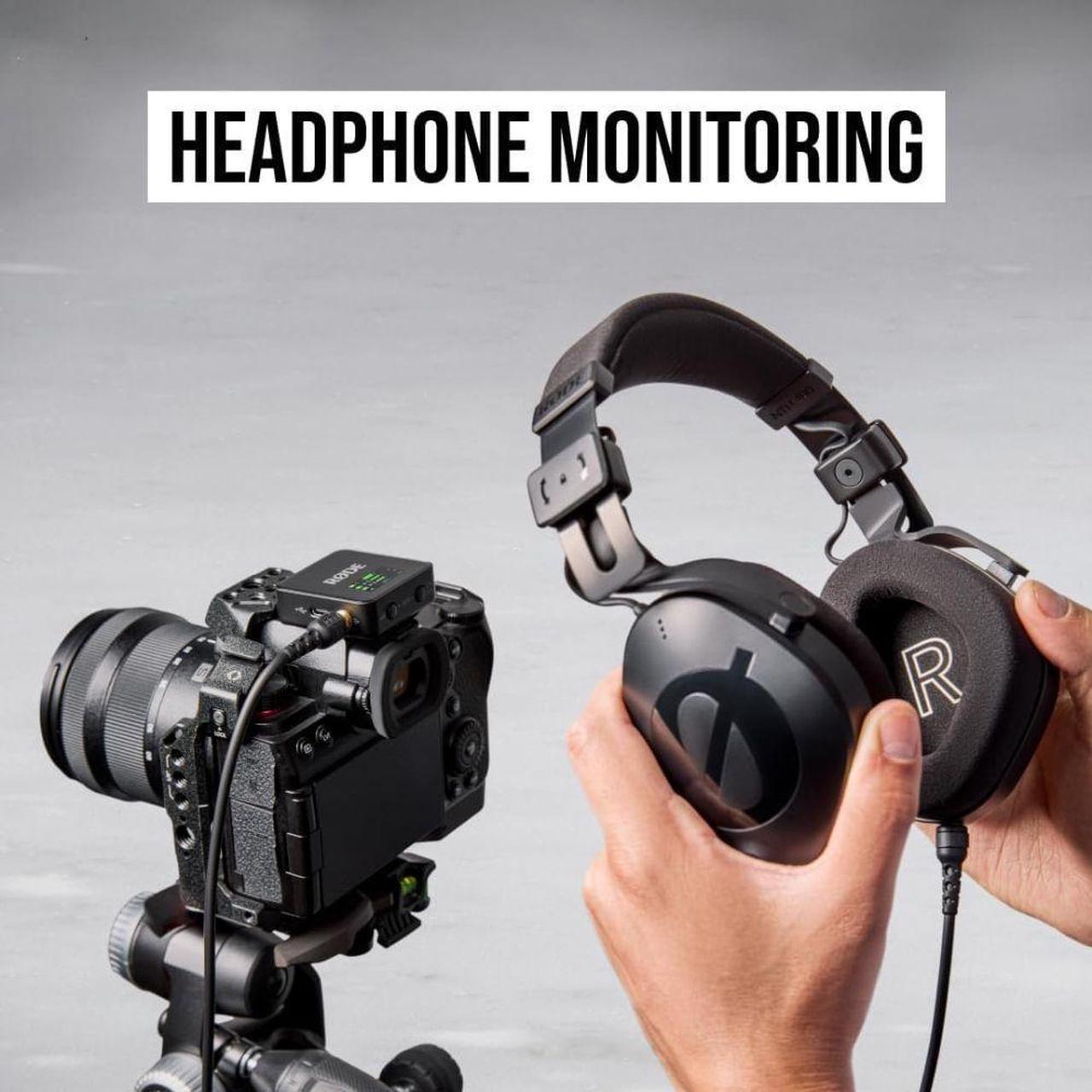 Alt view image 3 of 7 - RODE Microphone Wireless GO (Gen 3) 2-Person Compact Digital Wireless Microphone System/Recorder (2.4 GHz, Black)