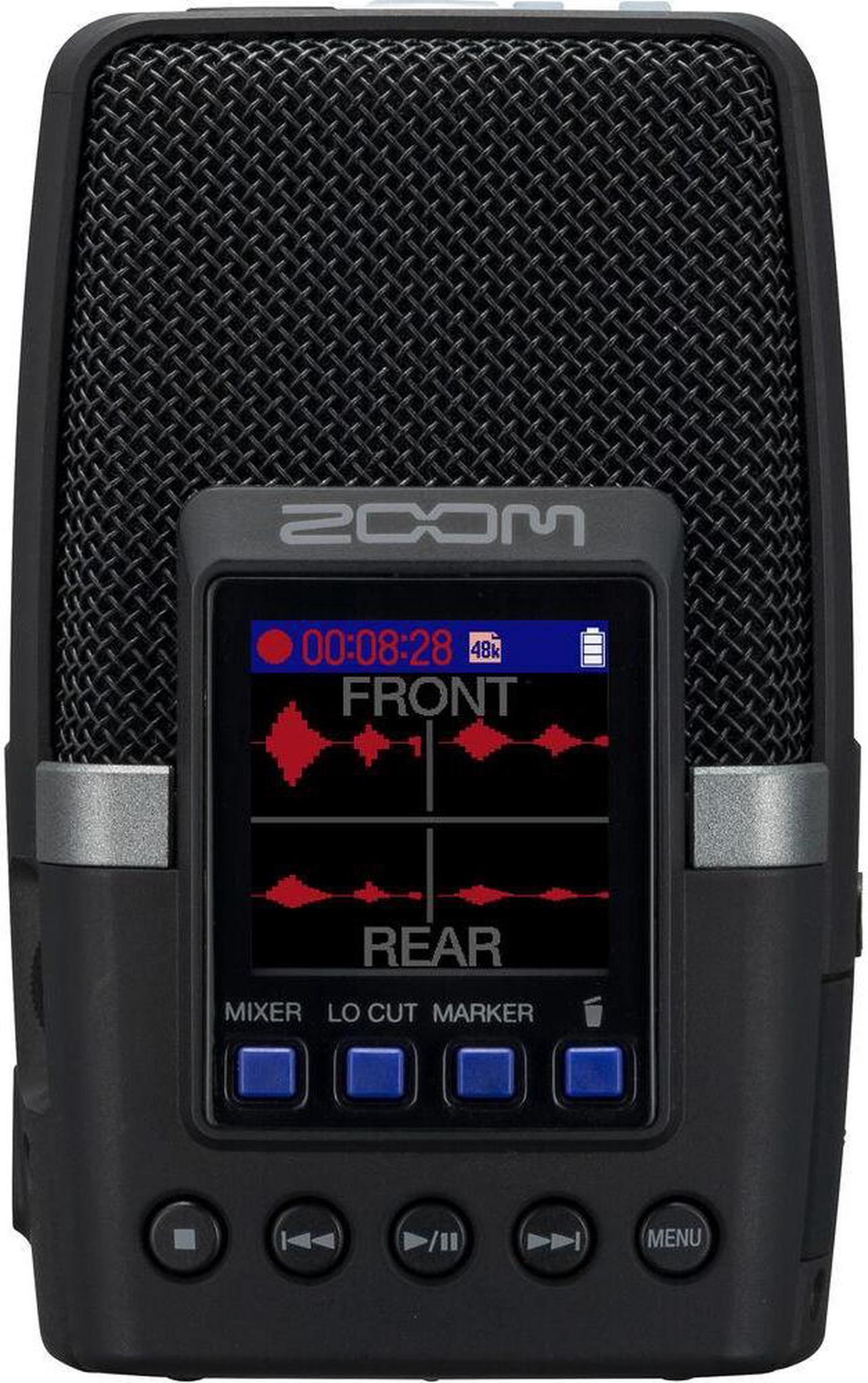 Alt view image 3 of 7 - Zoom H2 essential Multi-Mic Handy Recorder (ZH2E) Bundle with Zoom APH-2e Accessory Pack for H2essential Portable Recorder