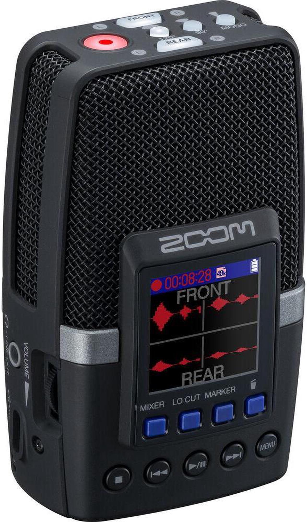 Alt view image 2 of 7 - Zoom H2 essential Multi-Mic Handy Recorder (ZH2E) Bundle with Zoom APH-2e Accessory Pack for H2essential Portable Recorder