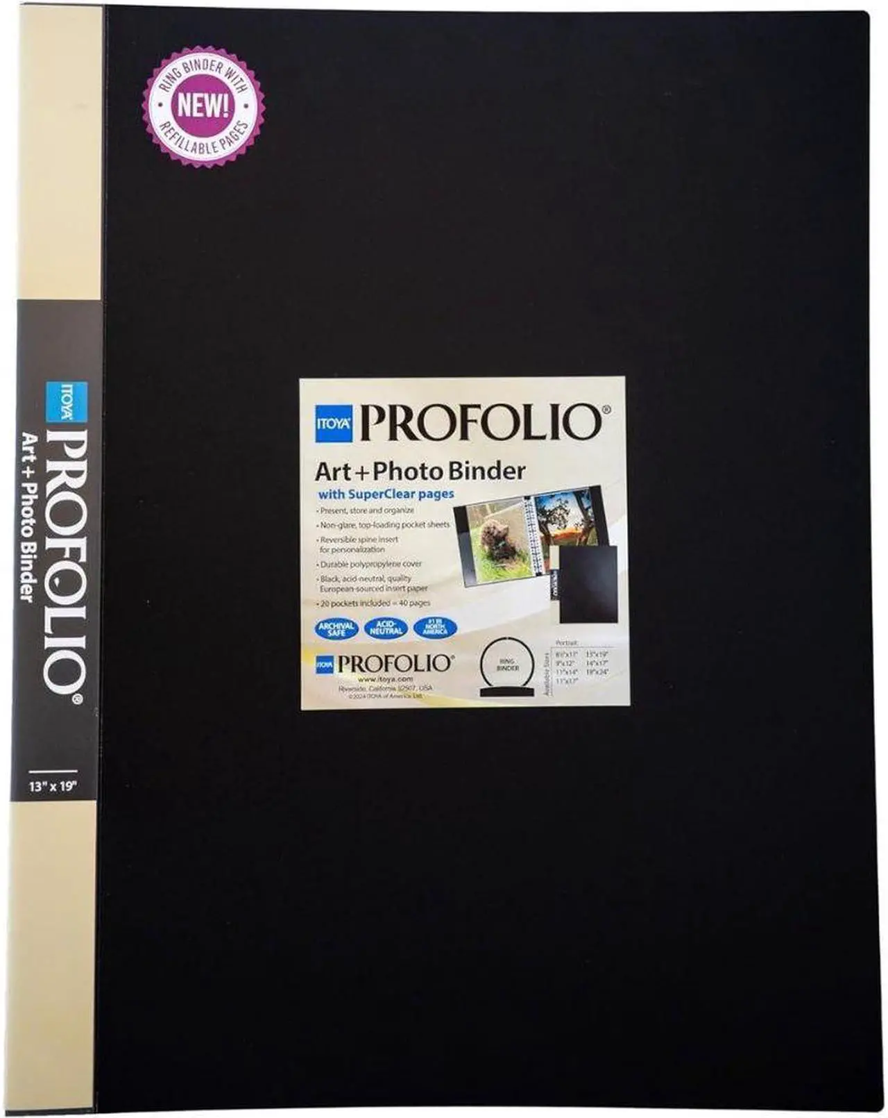 Main image of Itoya ProFolio Art + Photo Binder (13"x19")