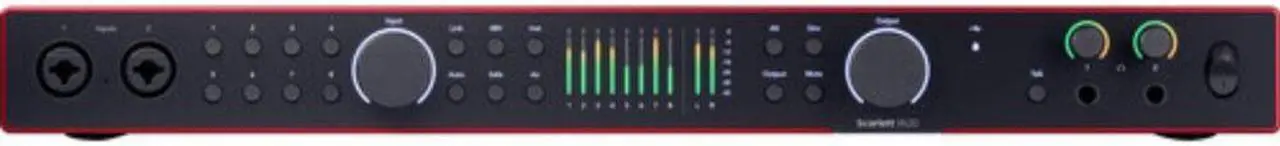 Alt view image 3 of 7 - Focusrite Scarlett 18i20 USB-C Audio/MIDI Interface (4th Generation)