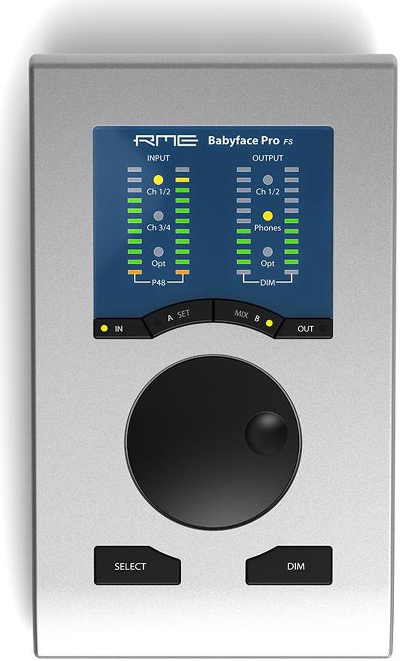 Alt view image 3 of 7 - RME Babyface Pro FS 24-Channel 192kHz Bus-Powered USB Audio Interface Bundle with Ferrofish Pulse8 AE 8x8 AD/DA Converter with ADAT