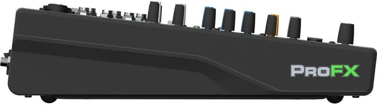 Alt view image 7 of 8 - Mackie ProFX10 GO Battery-Powered 10-Channel Analog Audio Mixer With Bluetooth, USB-C Recording Modes, GigFX+ Effects, Onyx Preamps, EQ, Compression, Up to 8 Hours Battery Life