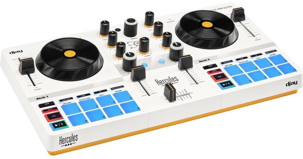 Main image of Hercules DJControl Mix Ultra DJ Controller with Protective Cover