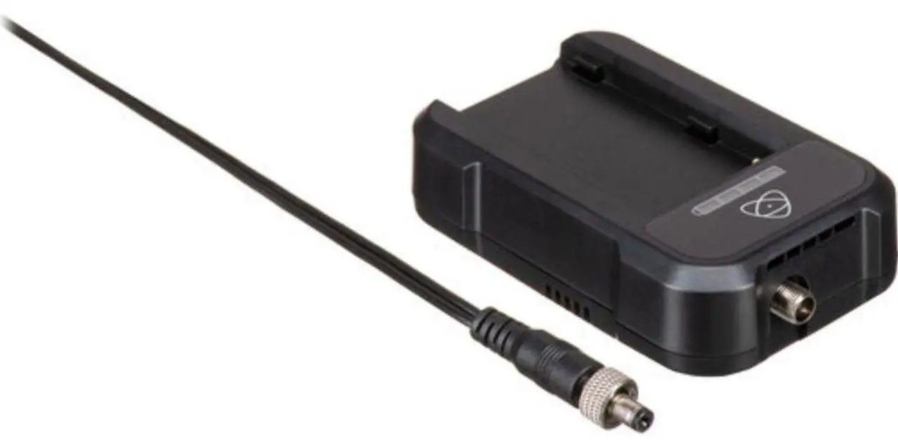 Alt view image 4 of 5 - Atomos 2A Fast Battery Charger 2 with Locking Cable ATOMFCGRS2