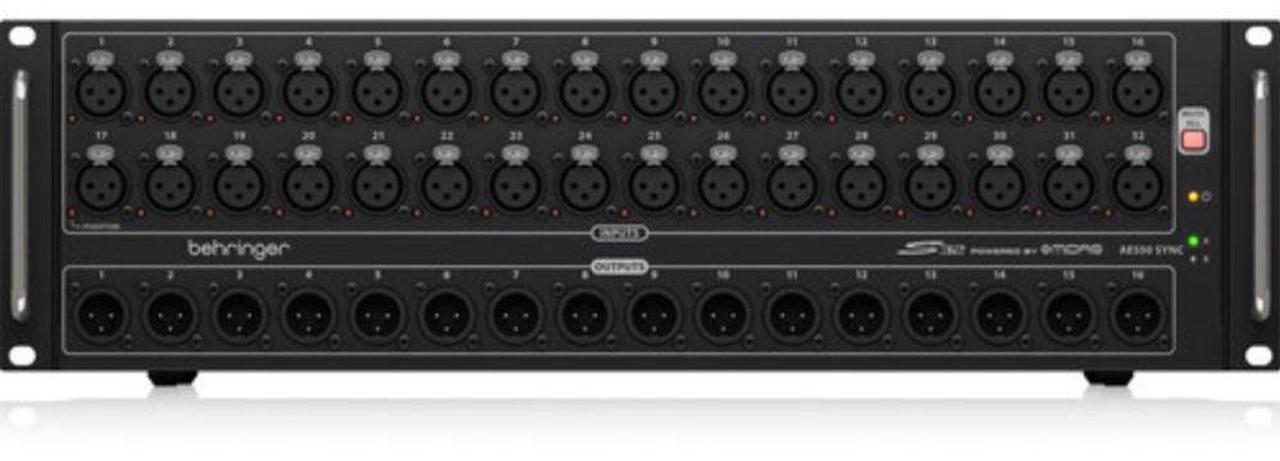 Alt view image 2 of 5 - Behringer S32 Digital I/O Stage Box