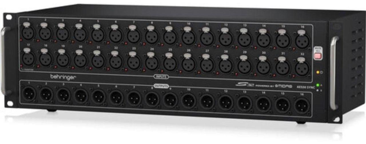 Alt view image 4 of 5 - Behringer S32 Digital I/O Stage Box