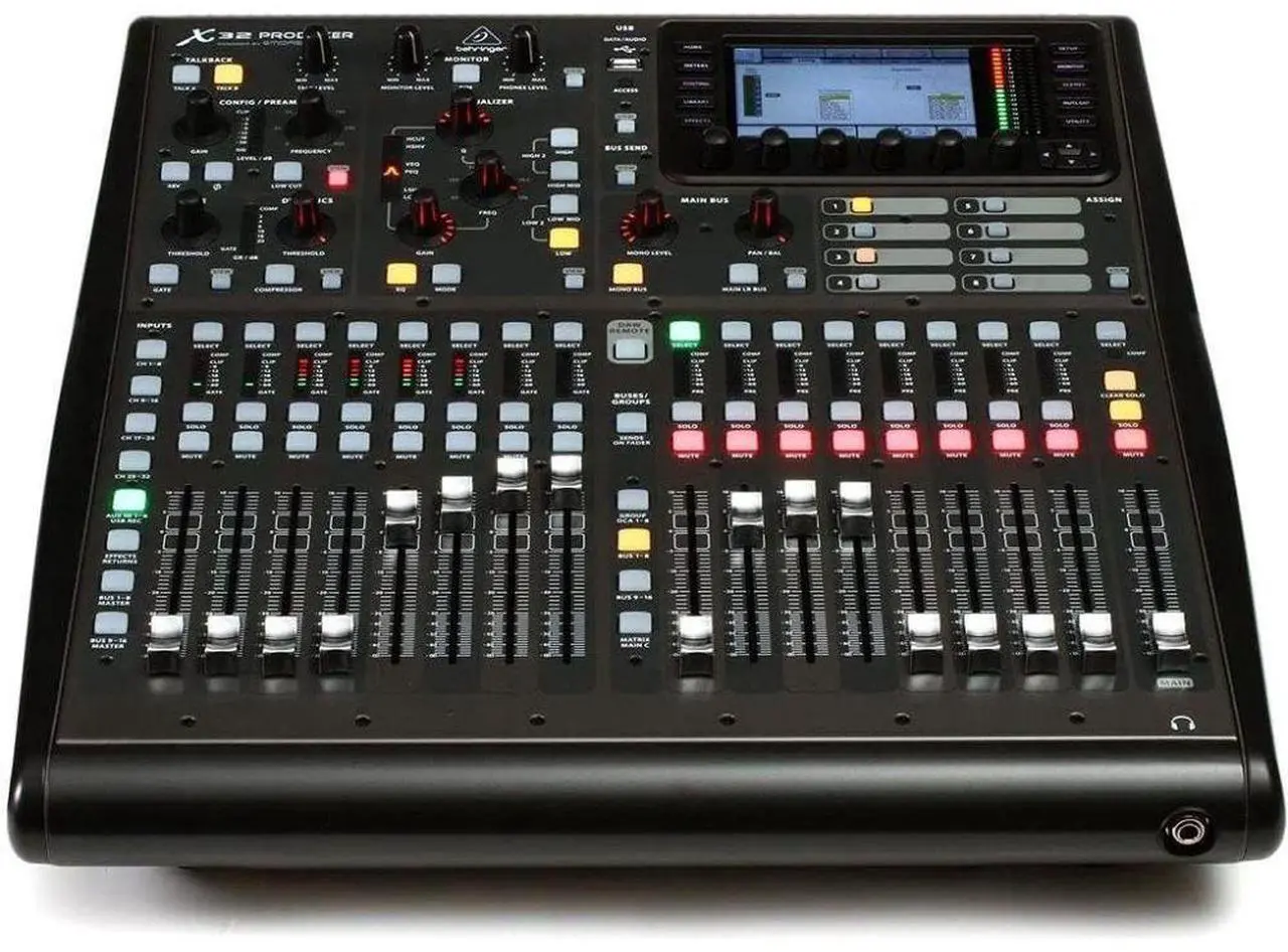 Main image of Behringer X32 PRODUCER 16 x 8 Rack-Mountable Digital Mixing Console
