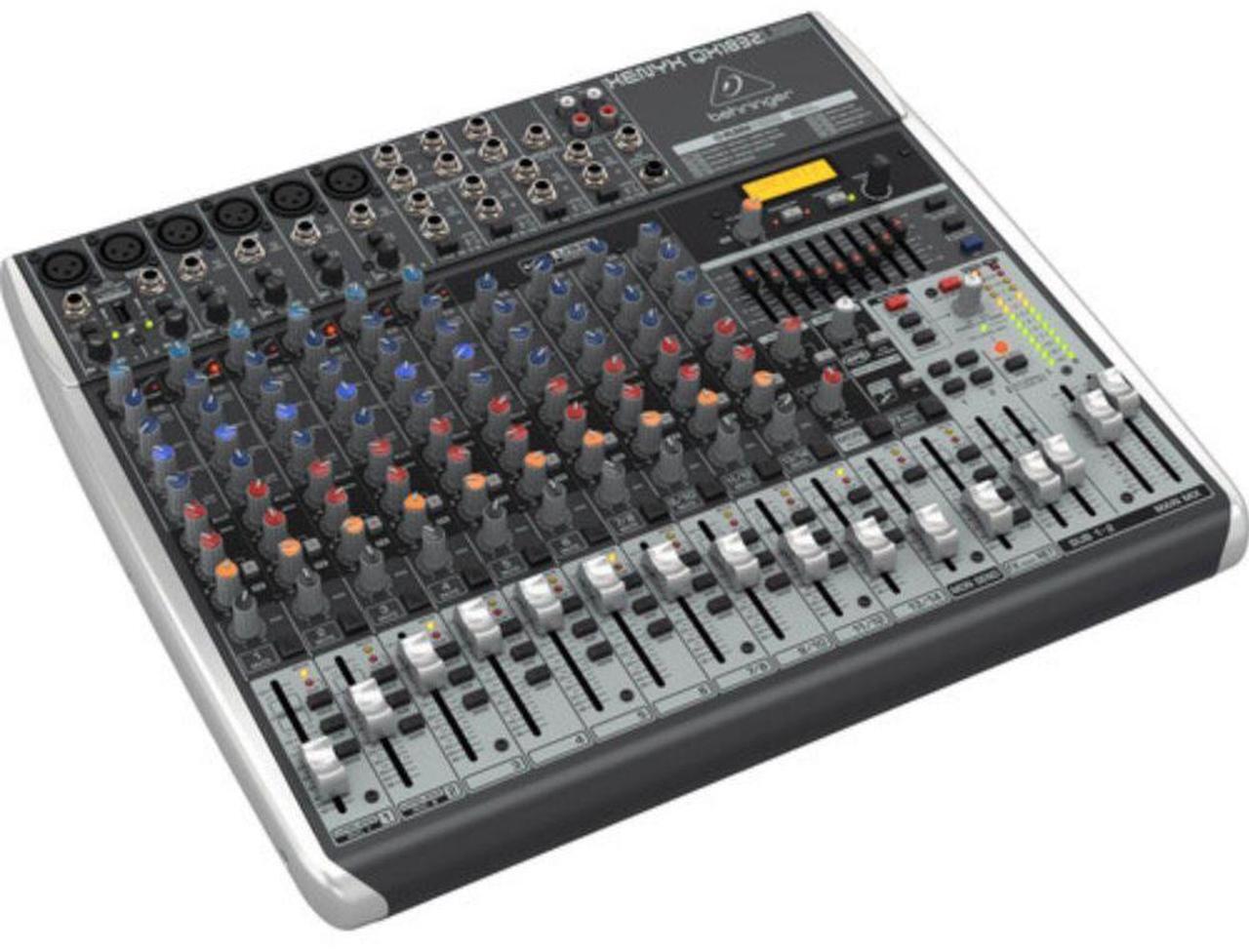 Main image of Behringer XENYX QX1832USB Premium Analog 18-Input Mixer with Multi-FX and USB/Audio Interface (Wireless Ready)