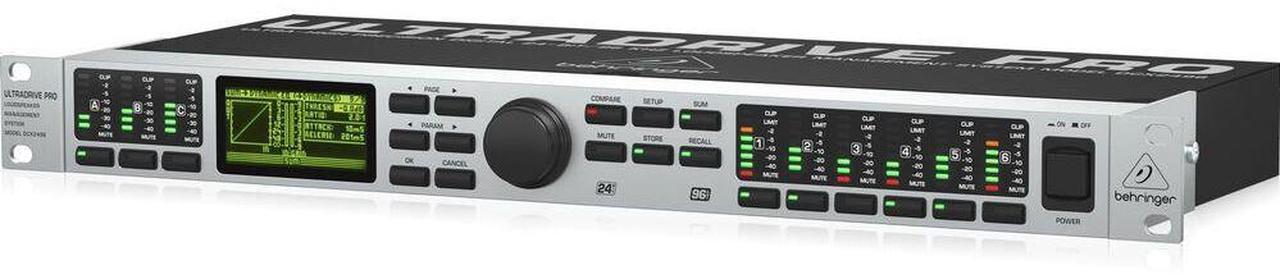 Alt view image 4 of 5 - Behringer Ultra-Drive Pro DCX2496 Loudspeaker Management System