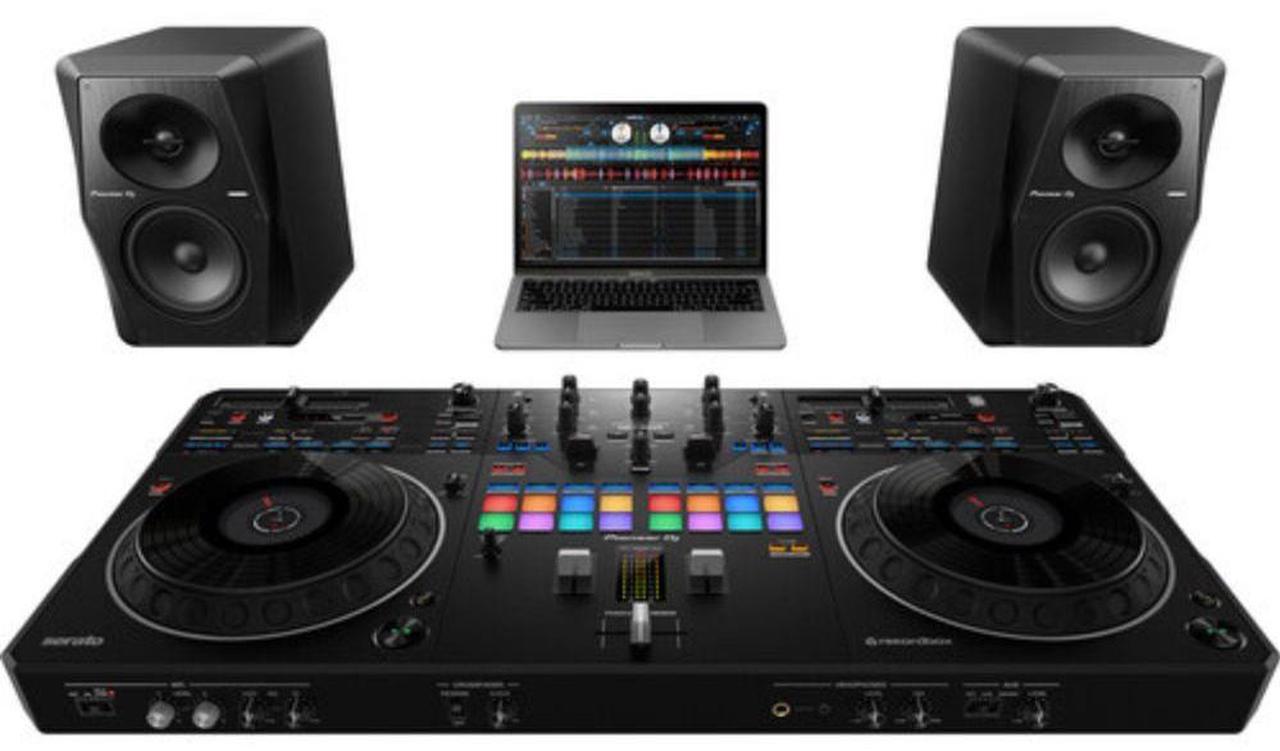 Alt view image 7 of 7 - Pioneer DJ DDJ-REV5 Scratch-Style 2-Channel Performance DJ Controller for Serato DJ Pro and rekordbox