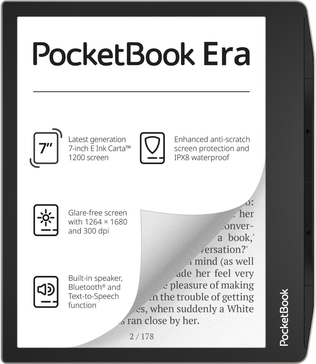 PocketBook Era, Stardust Silver, 16GB, E-Book Reader