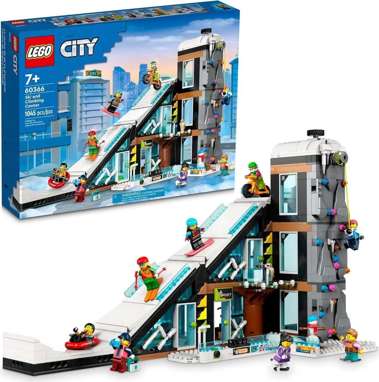 Main image of LEGO City Ski and Climbing Center Building Toy Set 60366