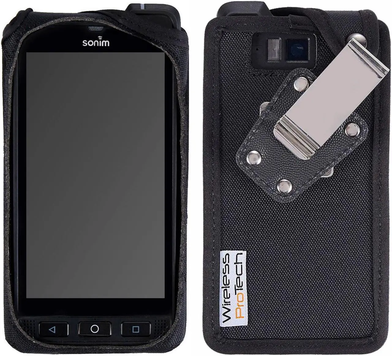 Main image of Sonim XP8 Case, Wireless ProTECH Ballistic Nylon Case with Heavy Duty Quad Lock Swivel Belt Clip, for Sonim XP8 Phone XP8800