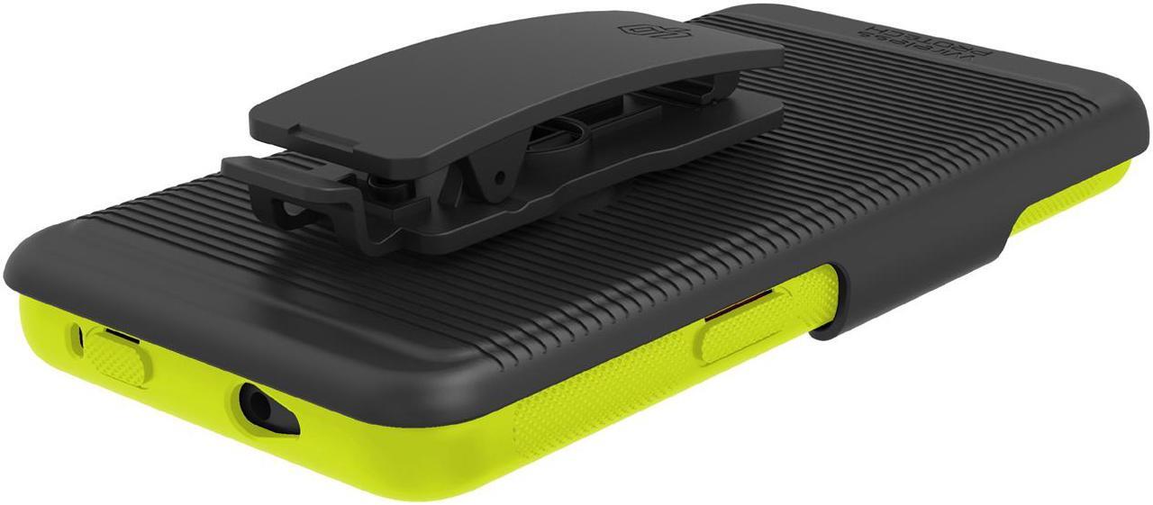 Alt view image 6 of 7 - Wireless ProTech Flex Skin Case and Belt Clip Holster Combo for Samsung Galaxy XCover Pro SM-G715