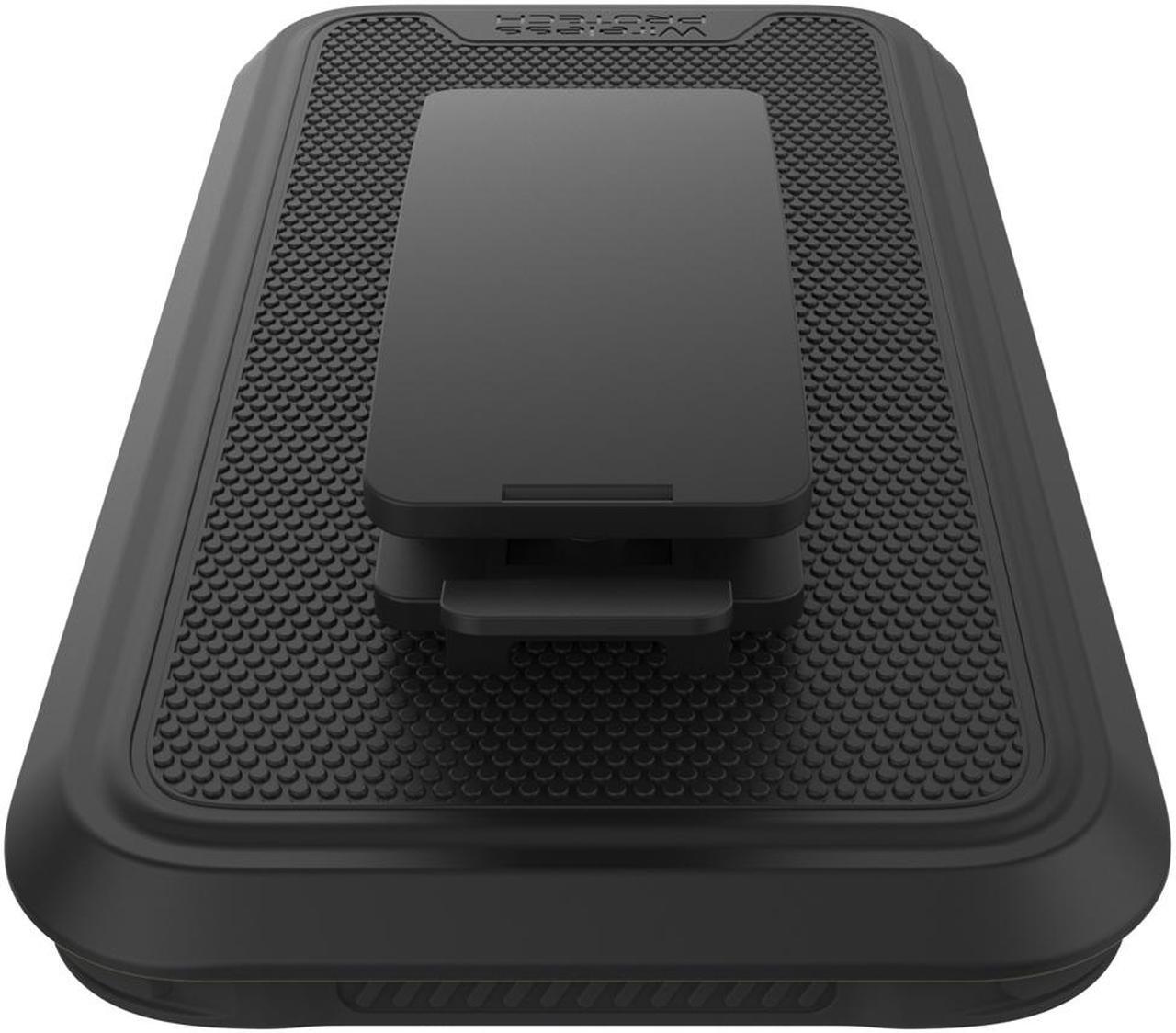 Alt view image 6 of 7 - Kyocera DuraSport 5G C6930 Case and Holster Combo. Heavy Duty Rotating Belt Clip Holster and Rugged Flexible TPU Case Combo