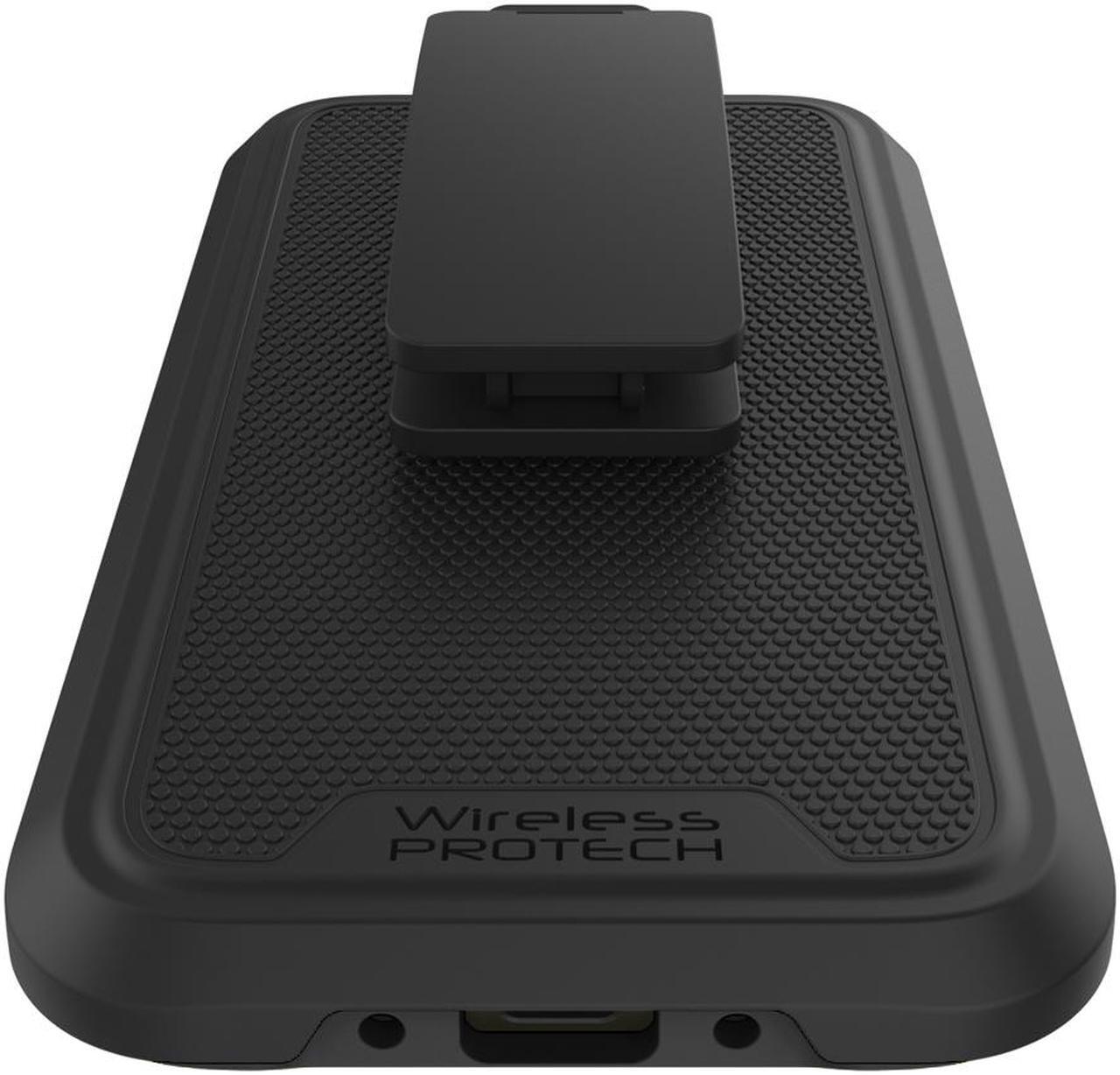 Alt view image 7 of 7 - Kyocera DuraSport 5G C6930 Case and Holster Combo. Heavy Duty Rotating Belt Clip Holster and Rugged Flexible TPU Case Combo