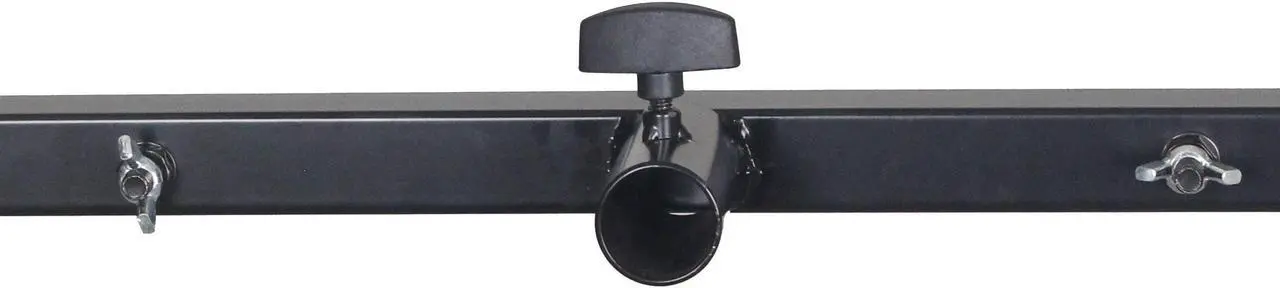 Alt view image 5 of 7 - T-Bar Support for DJ Light Tripod Stands (2 Pack) | GRIFFIN Cross Bar Mount for Stage Lighting Truss System with 12 Hanging Bolts | 5FT Horizontal Trussing Kit for Can Lights & Music Equipment Package
