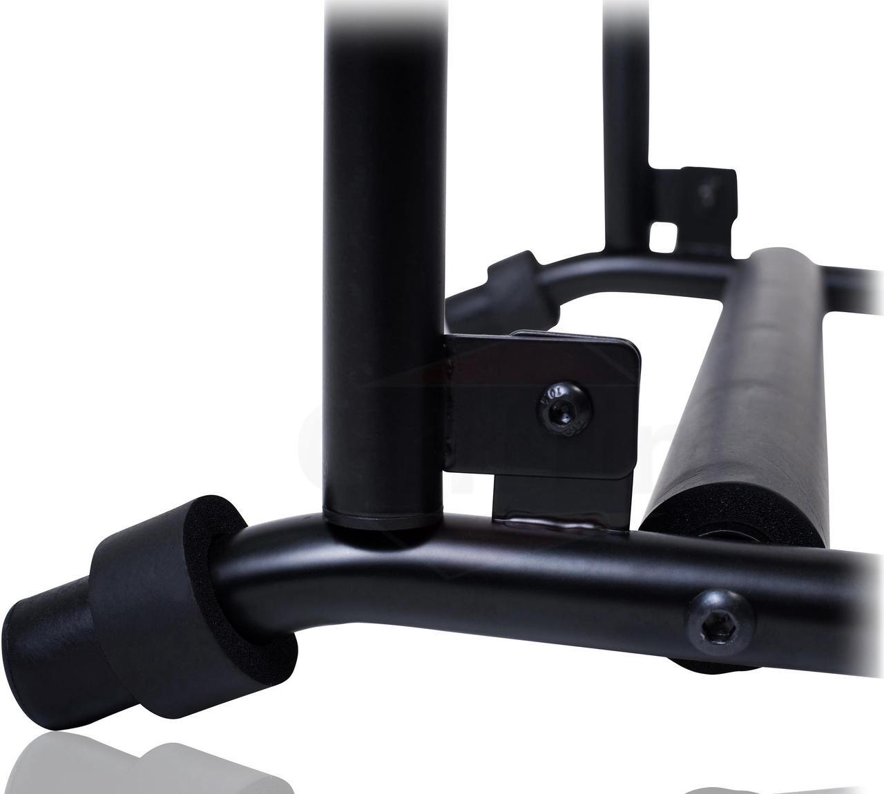 Alt view image 6 of 7 - Five Guitar Rack Stand by GRIFFIN | Holder for 5 Guitars & Folds Up For Easy Transport | Neoprene Tubing Accessories | Ideal For Music Bands, Recording Studios, Schools, Stage Performers & Artists