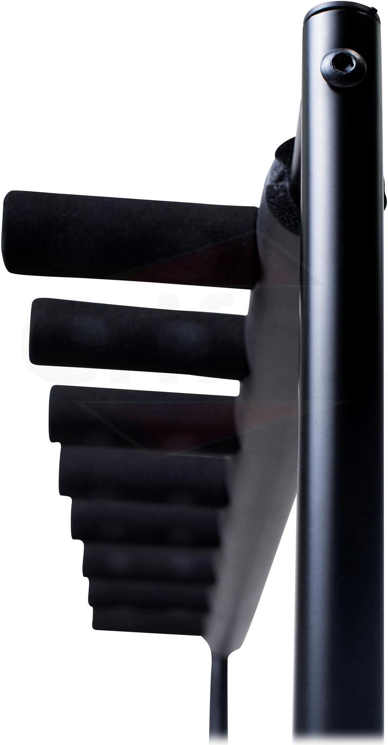 Alt view image 7 of 7 - Five Guitar Rack Stand by GRIFFIN | Holder for 5 Guitars & Folds Up For Easy Transport | Neoprene Tubing Accessories | Ideal For Music Bands, Recording Studios, Schools, Stage Performers & Artists
