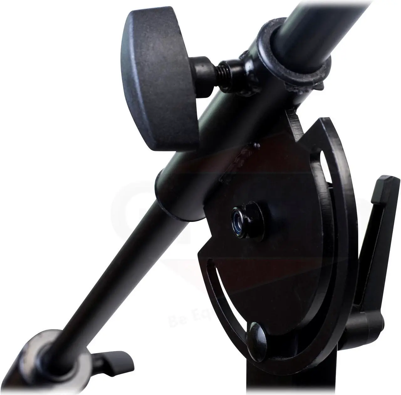 Alt view image 7 of 8 - GRIFFIN Professional Studio Microphone Boom Stand with Casters | Extended Height Recording Mic Holder Tripod on Wheels | Tall Telescoping Arm Mount & Retractable Legs for Vocals, Choir, Overhead Drums
