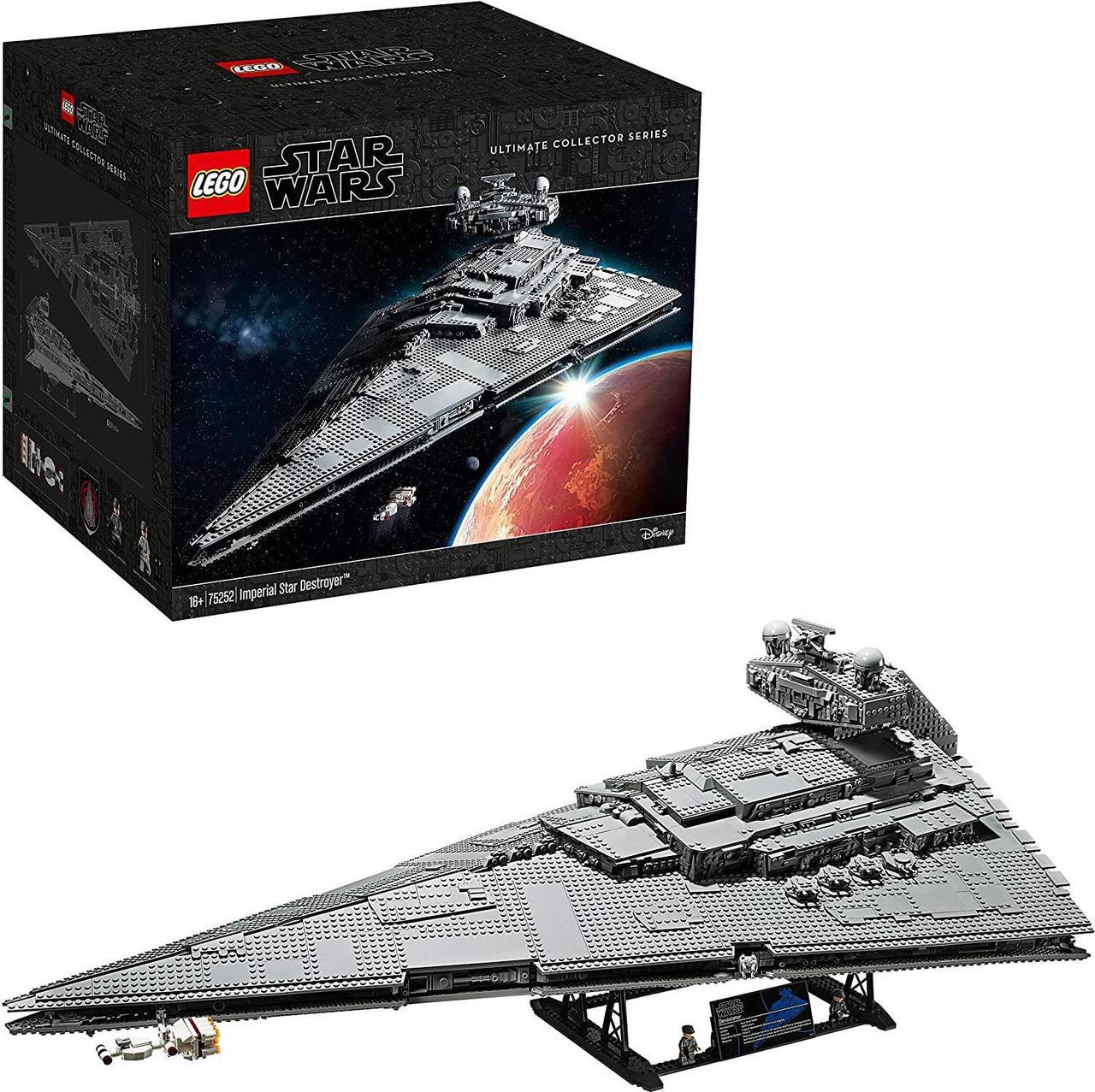 Main image of LEGO 75252 Star Wars Imperial Star Destroyer Collectable Model Construction Set, Ultimate Collector Series